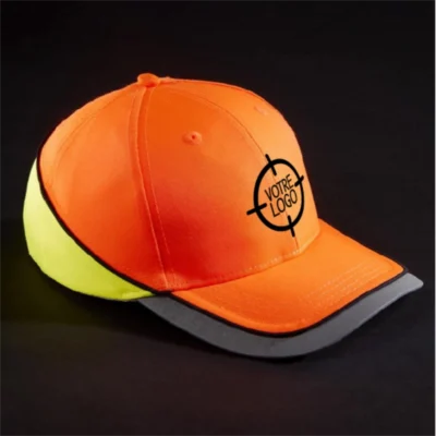 CASQUETTE BICOLORE FLUORESCENTE