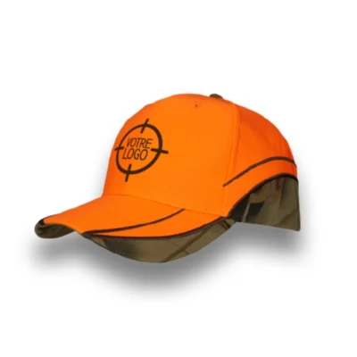 CASQUETTE CAMOUFLAGE / ORANGE