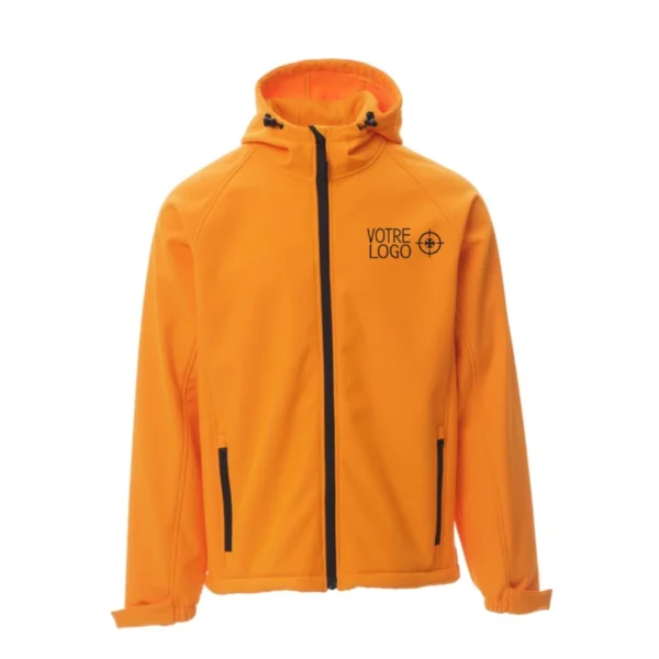 VESTE A CAPUCHE EN SOFTSHELL